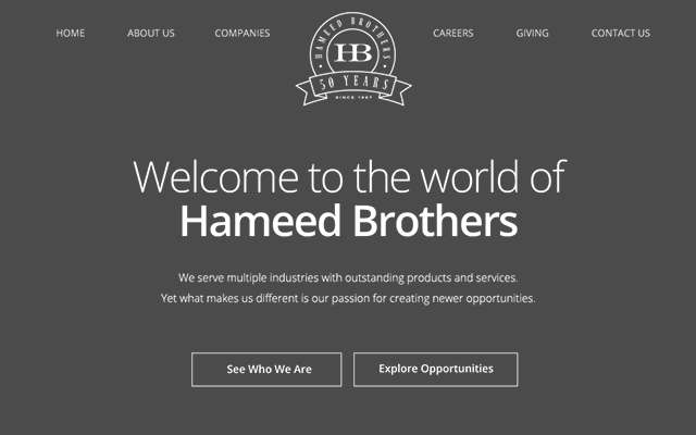 Hameed Brothers Website